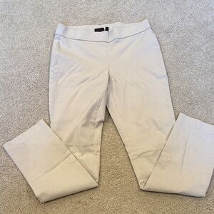 Rafaella Women's Cream Straight Leg Pants